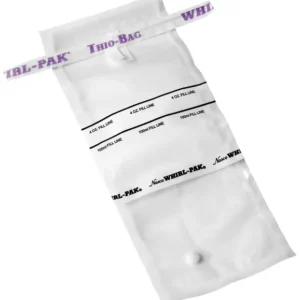Bag, Sterile, Whirl-Pak with Dechlorinating Agent, 100 mL, 100/pk