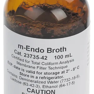 m-Endo Broth, 100 mL glass bottle, 50 tests