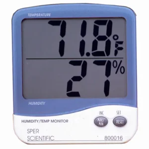 Humidity/temperature monitor
