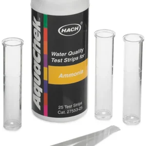 Ammonia (Nitrogen) Test Strips, 0-6.0 mg/L
