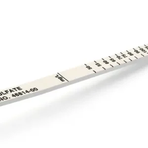 Calibrated sulfate dipstick