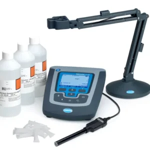 HQD HQ440D Laboratory Fluoride (F⁻) Ion Meter Package with ISEF121 Ion Selective Electrode