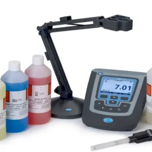 HQD HQ411D Laboratory Starter pH Meter Package with PHC201 General Purposes pH Electrode