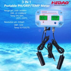 3 IN 1 Online PH ORP Temperature Monitor