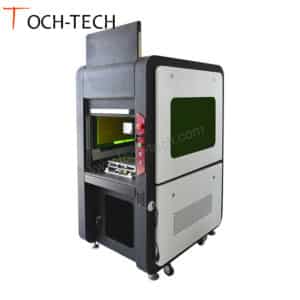 Fiber Laser Marking Machine With Protective Cover with CCD